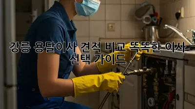 강릉 용달이사 견적 비교: 똑똑한 이사 선택 가이드